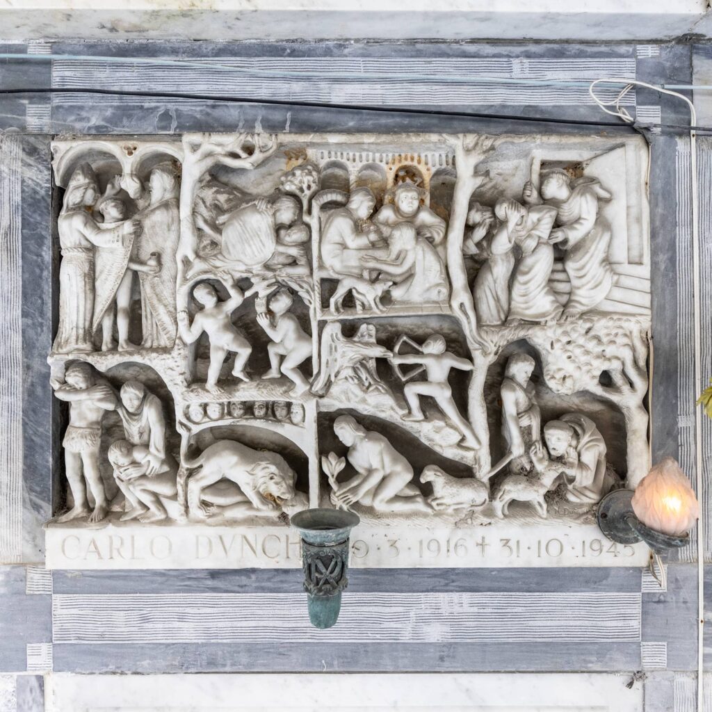 Lapide funeraria di Carlo Dunchi