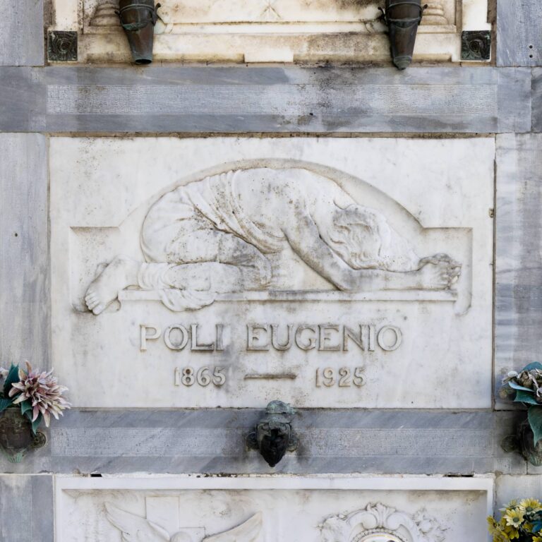 Lapide di Eugenio Poli