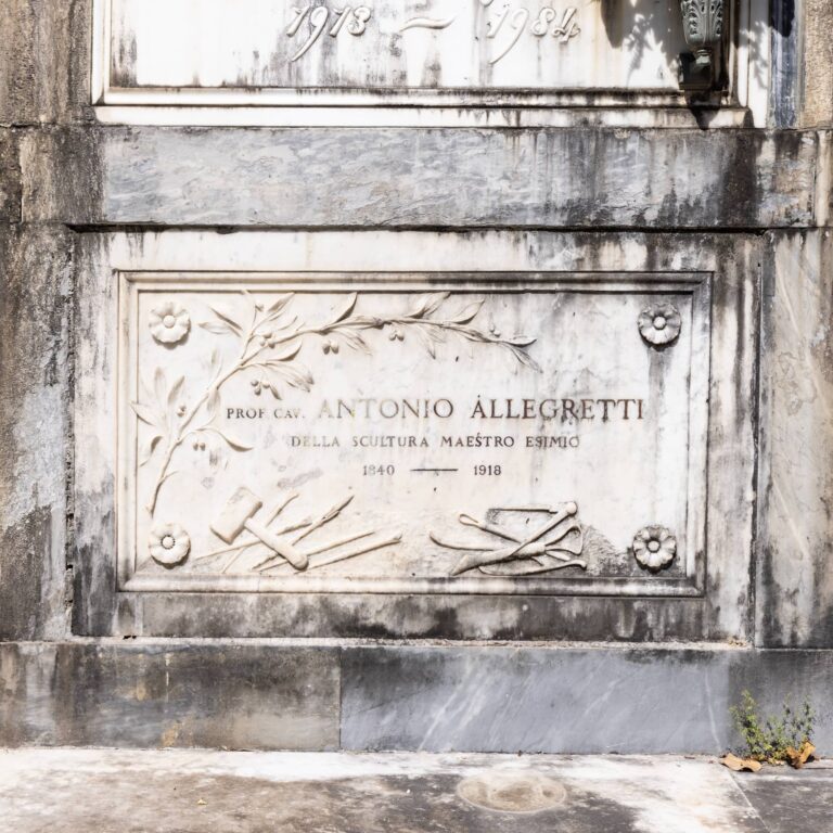 Lapide di Antonio Allegretti