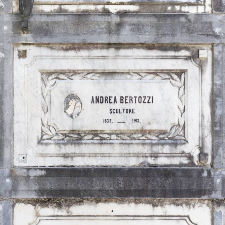 Lapide di Andrea Bertozzi