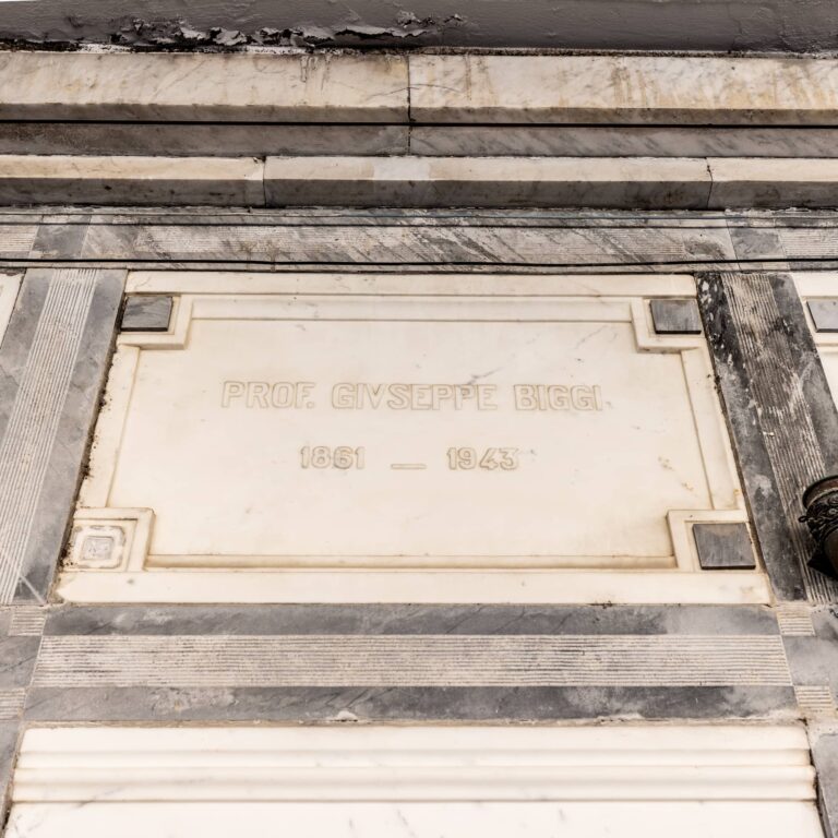 Lapide di Giuseppe Biggi