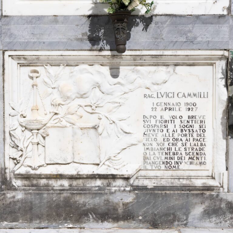 Lapide di Luigi Cammilli