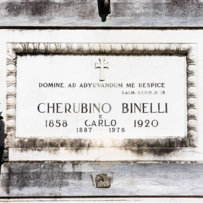 Lapide di Cherubino Binelli