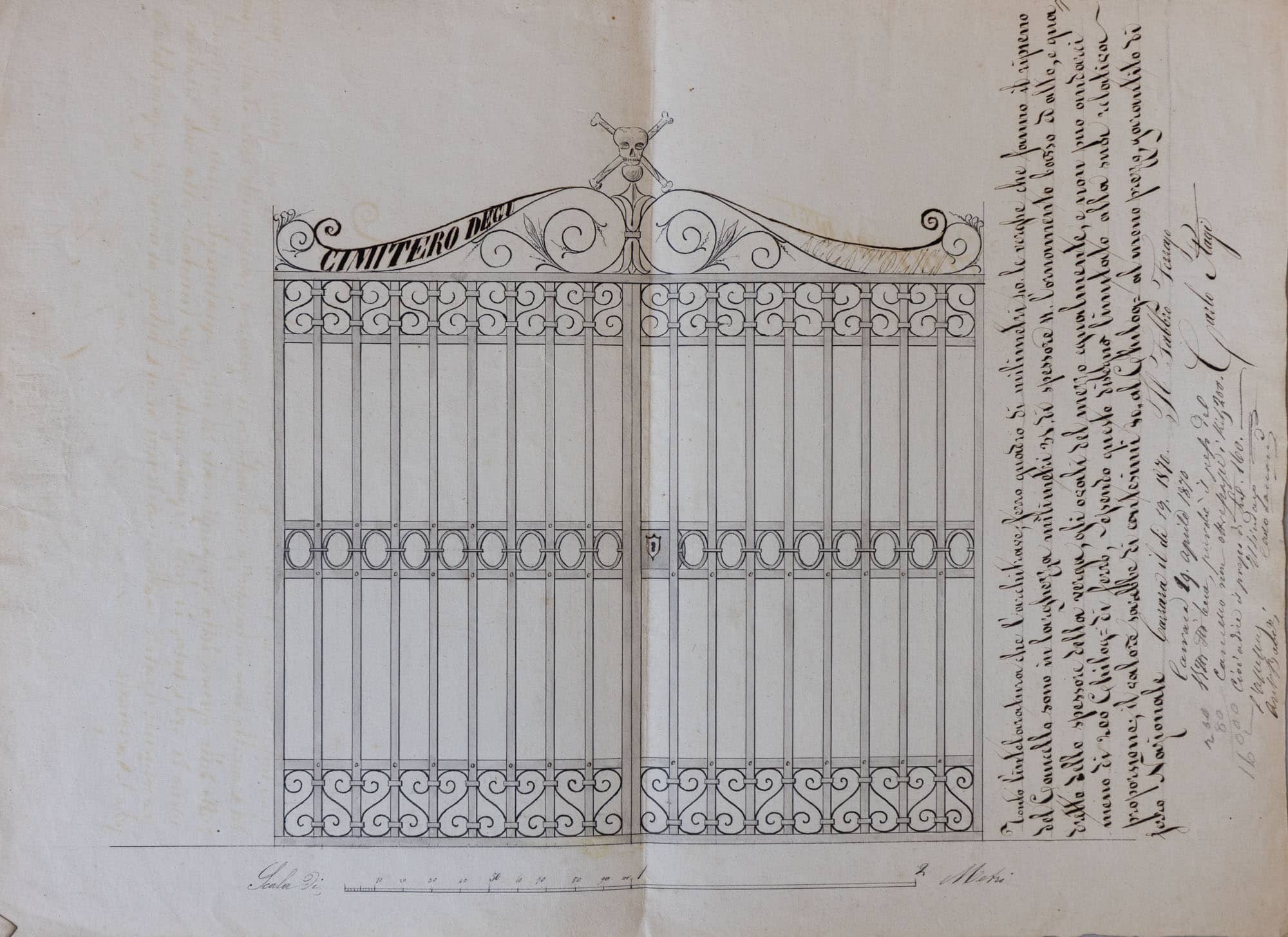 Documento storico di Marcognano